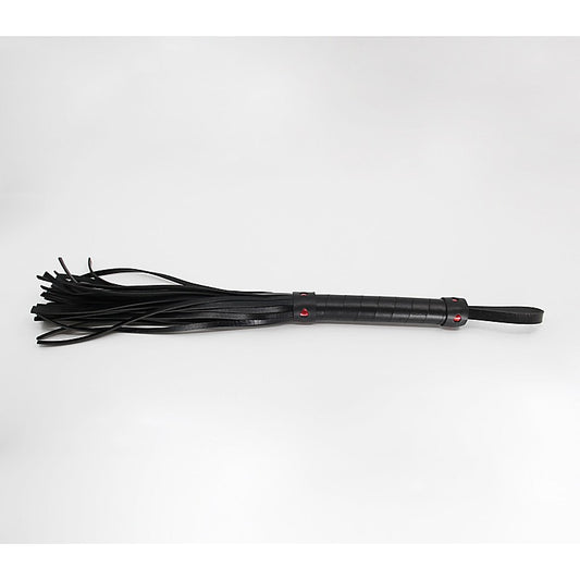 Berlin Baby Faux Leather Flogger With Heart Design - Whips And Crops