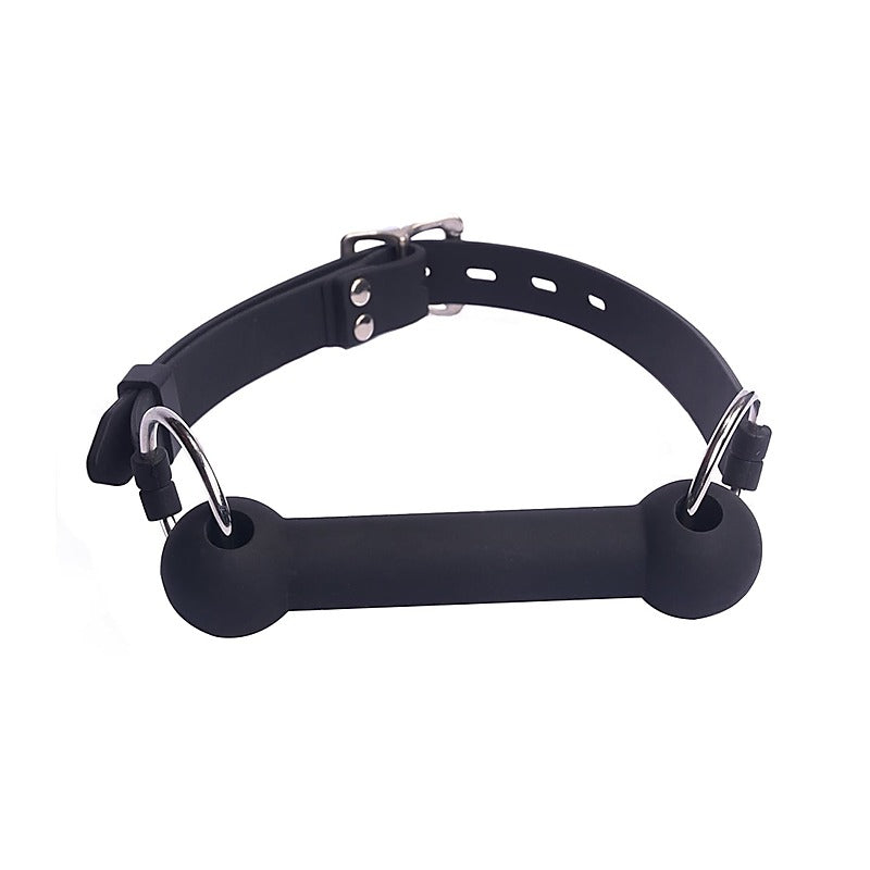 Premium Silicone Bit Gag by Love In Leather - Bondage Gags and Bits