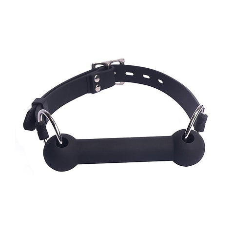Premium Silicone Bit Gag by Love In Leather - Bondage Gags and Bits