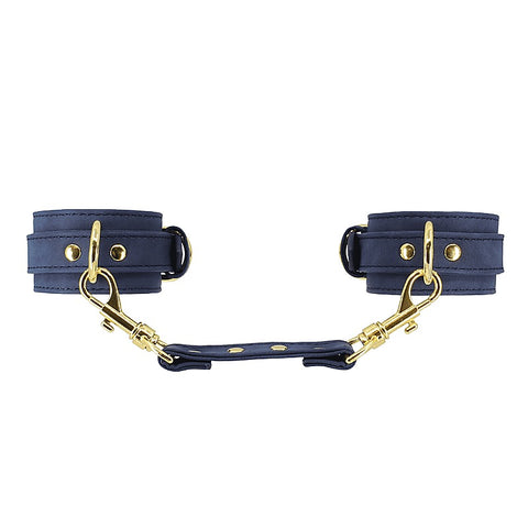Love In Leather Premium Faux Leather Wrist Cuffs - Cuffs And Restraints