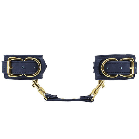 Love In Leather Premium Faux Leather Wrist Cuffs - Cuffs And Restraints