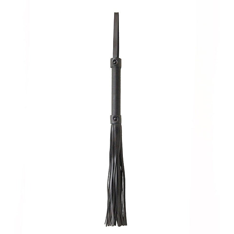 Berlin Baby Black Leather Look BDSM Flogger - Whips And Crops