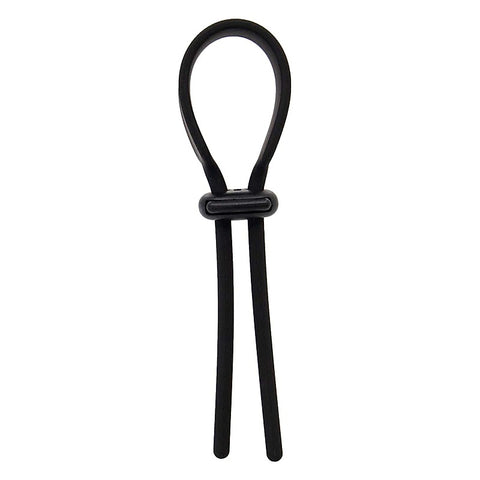 Lasso Style Adjustable Cock Ring by Love In Leather - Cock Rings