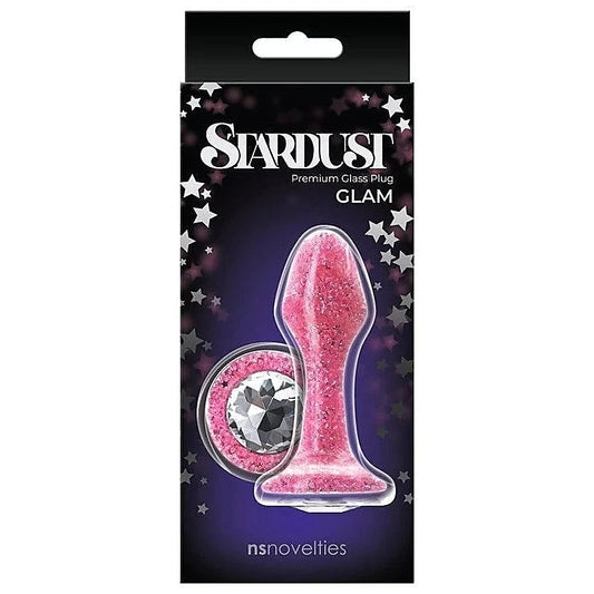 NS Novelties Stardust Glam Anal Plug Pink - Butt Plugs