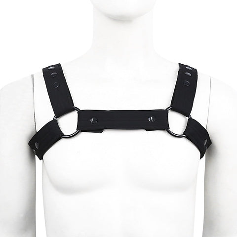 Love In Leather Mens Neoprene Bulldog Brace - Cuffs And Restraints