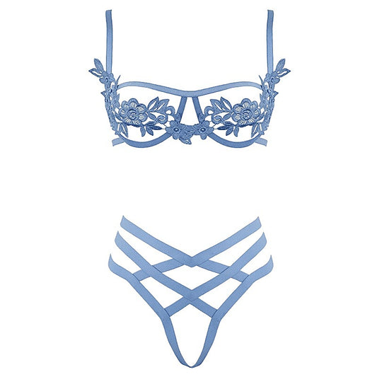 Muse Lingerie Sexy Fetish Bra and Panty Set - Her Fetish