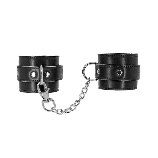Berlin Baby Faux Fur Lined Leatherette Ankle Cuffs
