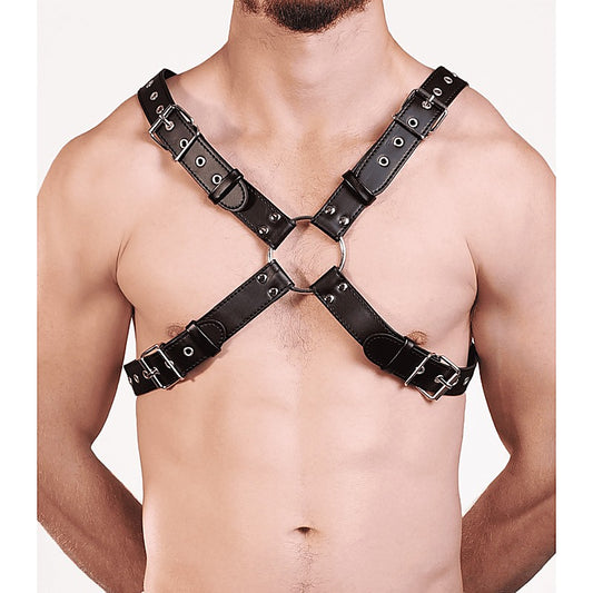 Berlin Baby PU Leather Half Body Bondage Brace