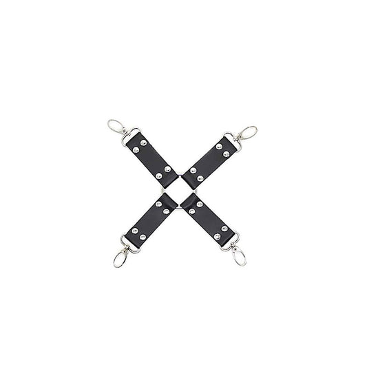 Berlin Baby PU Hog Tie Cross Shackle Piece