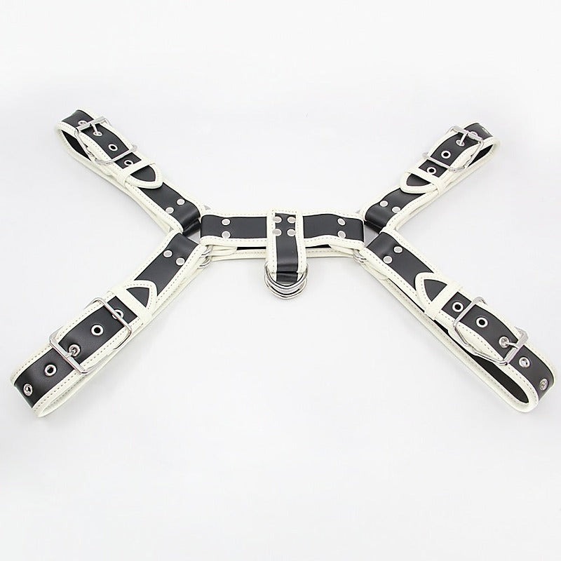 Love In Leather Glow In The Dark Bulldog Brace - Cuffs And Restraints
