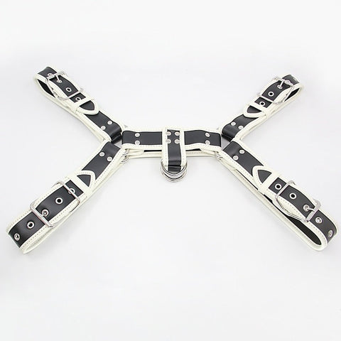 Love In Leather Glow In The Dark Bulldog Brace - Cuffs And Restraints