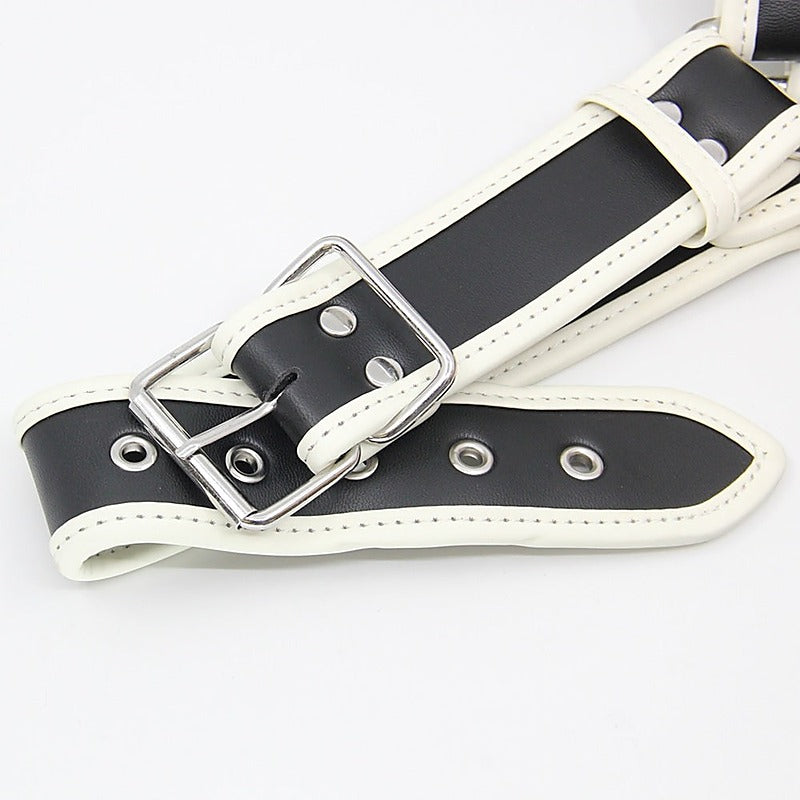 Love In Leather Glow In The Dark Bulldog Brace - Cuffs And Restraints