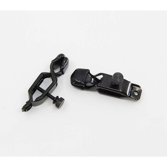 Love In Leather Bullnose Sexy Nipple Clamps - Nipple and Clit Clamps