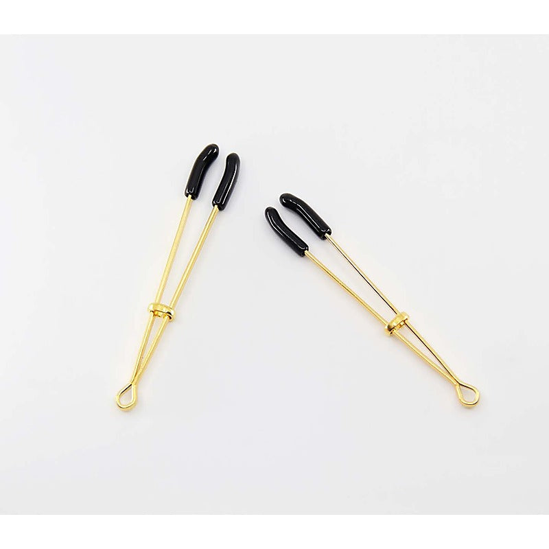 Tweezer Style Nipple Clamps by Love In Leather - Nipple and Clit Clamps
