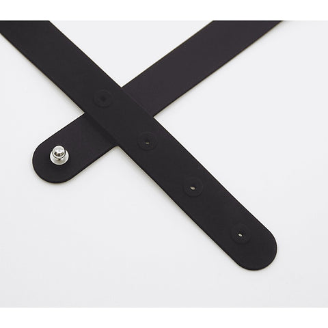 Fetish Play Silicone BITCH Collar by Love In Leather - Collars and Leads