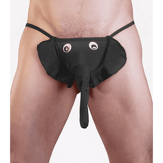Love In Leather Mens Novelty Elephant G-string - Jocks and G-Strings
