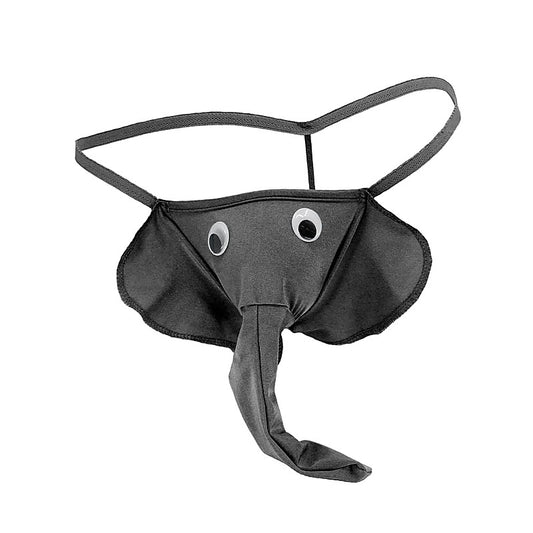 Love In Leather Mens Novelty Elephant G-string - Jocks and G-Strings