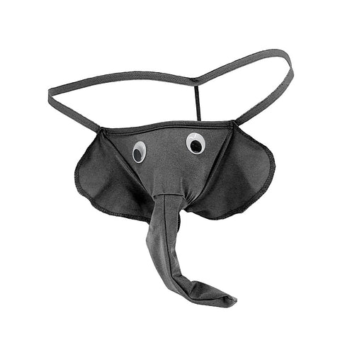 Love In Leather Mens Novelty Elephant G-string - Jocks and G-Strings