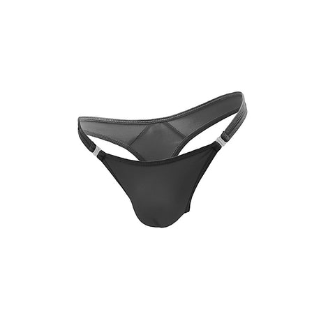 Love In Leather Mens Quick Release Lycra G-String S/M - Jocks and G-Strings