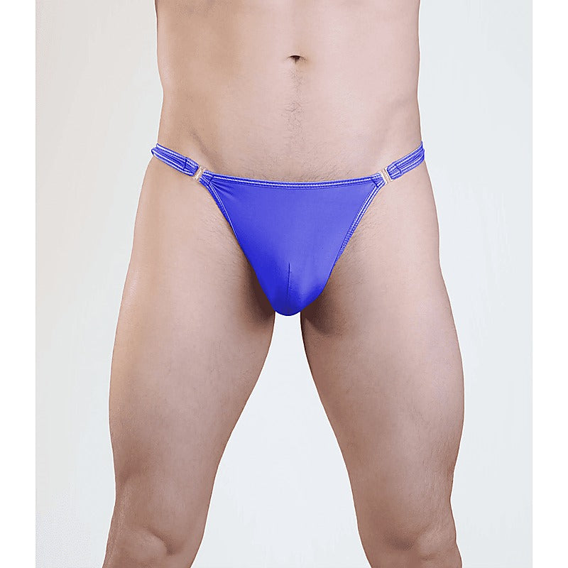 Love In Leather Mens Quick Release Sexy G-String L/XL - Jocks and G-Strings