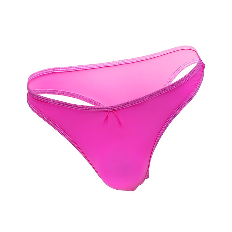 Love In Leather Plain Mens Lycra G-String S/M - Jocks and G-Strings