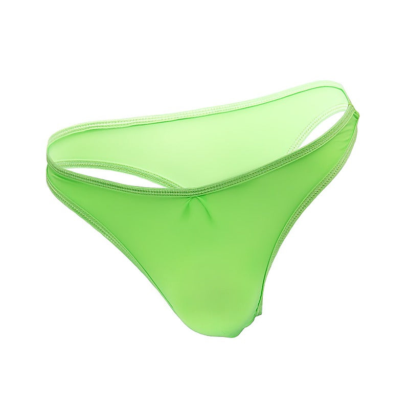 Love In Leather Plain Mens Lycra G-String L/XL - Jocks and G-Strings