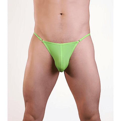 Love In Leather Soft Poly-Cotton Mens G-String L/XL - Jocks and G-Strings