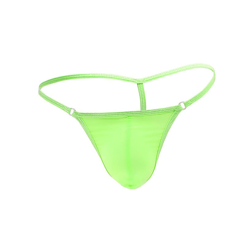 Love In Leather Soft Poly-Cotton Mens G-String L/XL - Jocks and G-Strings