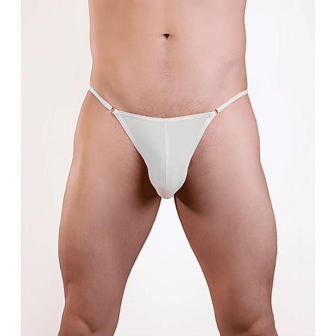 Love In Leather Soft Poly-Cotton Mens G-String L/XL - Jocks and G-Strings