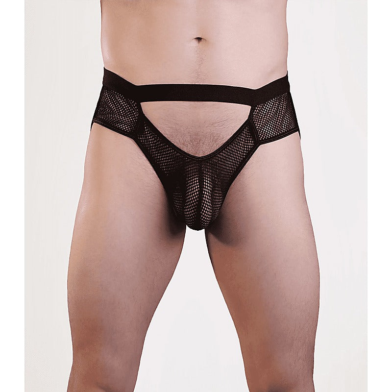 Love In Leather Mens Mesh Jock Strap Underwear - Jocks and G-Strings
