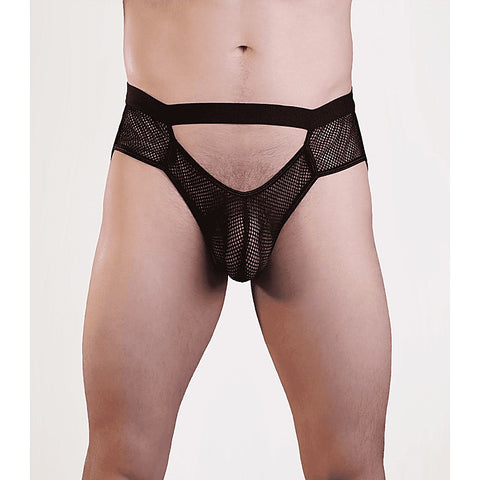 Love In Leather Mens Mesh Jock Strap Underwear - Jocks and G-Strings