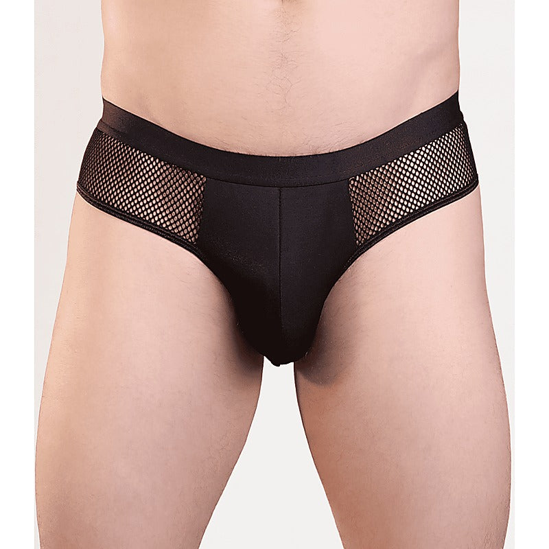 Love In Leather Mens Mesh Bumless Sexy Underwear - Jocks and G-Strings