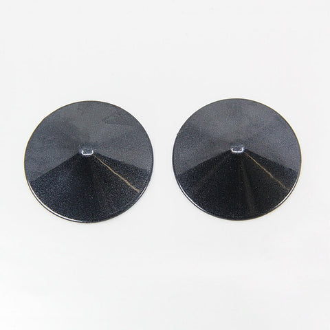 Round Metal Nipple Pasties by Love In Leather - Breast and Nipple Toys