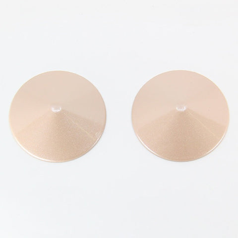 Round Metal Nipple Pasties by Love In Leather - Breast and Nipple Toys