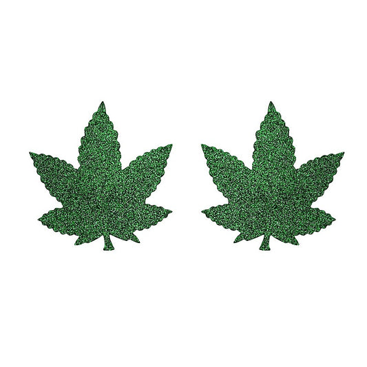 Love In Leather Maple Leaf Womens Nipple Pasties - Breast and Nipple Toys
