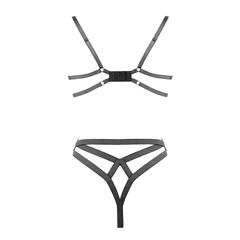 Open Cup Bra With Cut Out Bust by Muse - Her Fetish