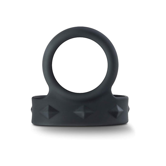 Love In Leather Adjustable Silicone Cock Rings - Stretchy Cock Rings