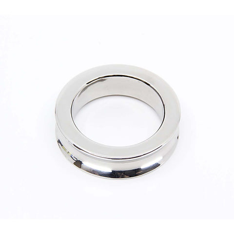 Premium Stainless Steel Fat Boy Ring by Love In Leather - Steel Cock Rings