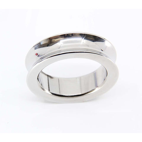 Premium Stainless Steel Fat Boy Ring by Love In Leather - Steel Cock Rings