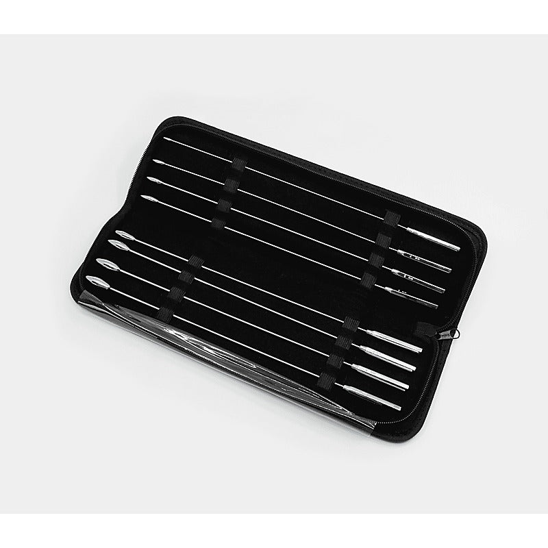 8 Piece Rosebud Dilator Sounding Kit by Love In Leather - Urethral Sounds