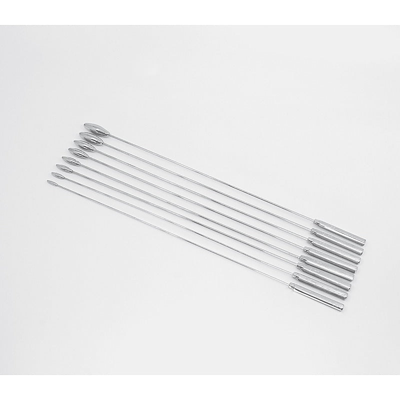 8 Piece Rosebud Dilator Sounding Kit by Love In Leather - Urethral Sounds