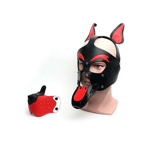 Playful Pup BDSM Hood by Sport Fucker - Bondage Hoods