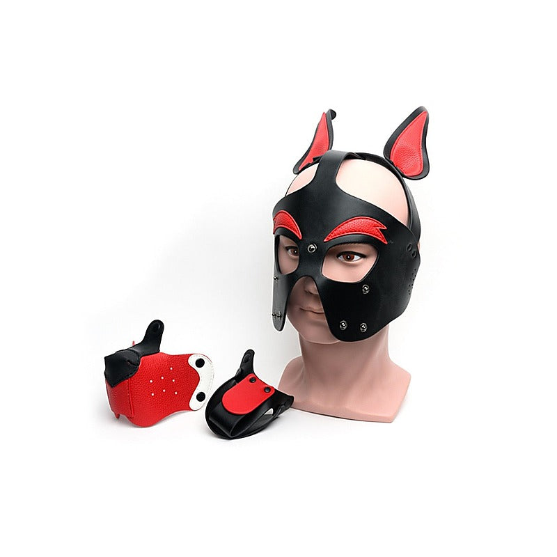 Playful Pup BDSM Hood by Sport Fucker - Bondage Hoods