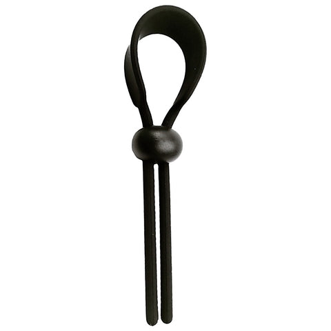 Nero Adjustable Silicone Wide Lasso Cock Ring by Evolved - Stretchy Cock Rings