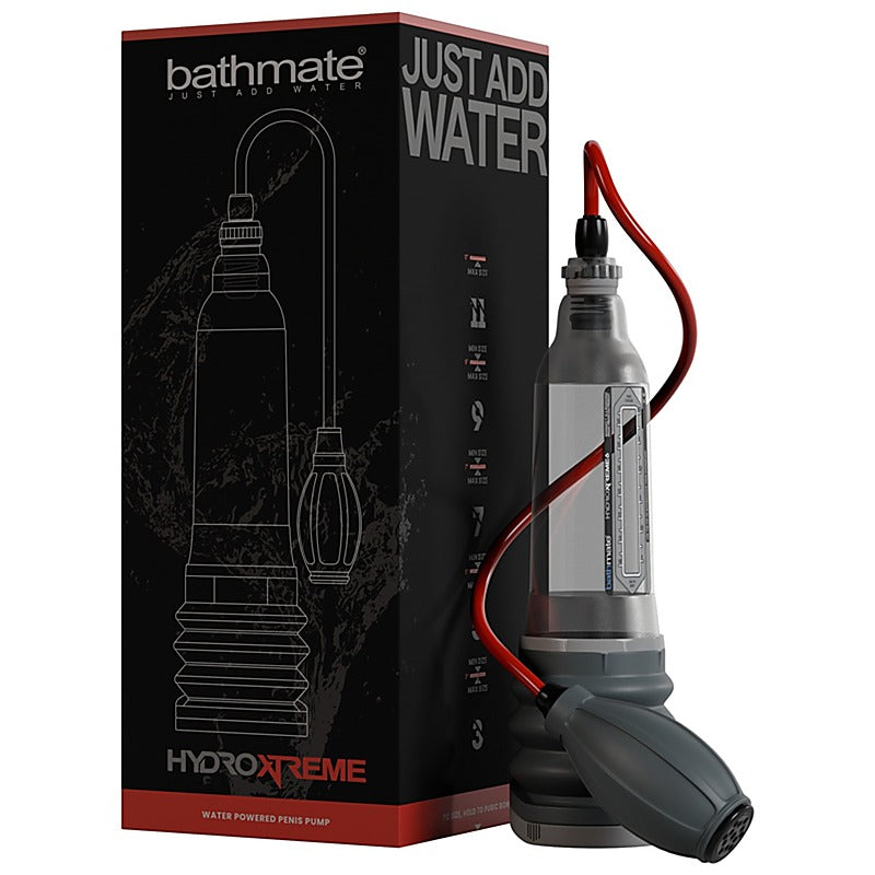 Hydroxtreme6 Hydro Pump and Kit Clear by Bathmate - Penis Pumps And Stretchers