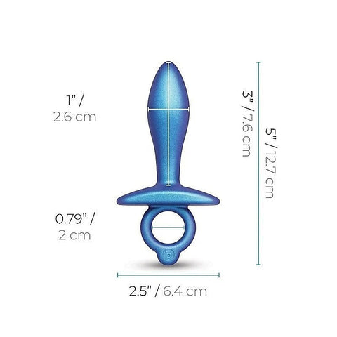 Butties Slide Silicone Anal Plug by B-Vibe - Butt Plugs