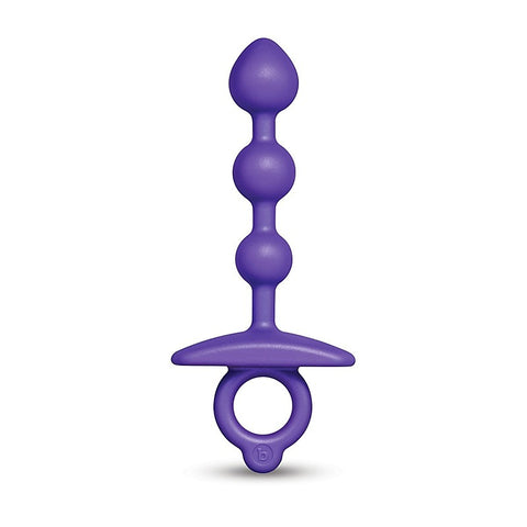 B-Vibe Butties ZIP Silicone Anal Beads - Anal Beads and Balls