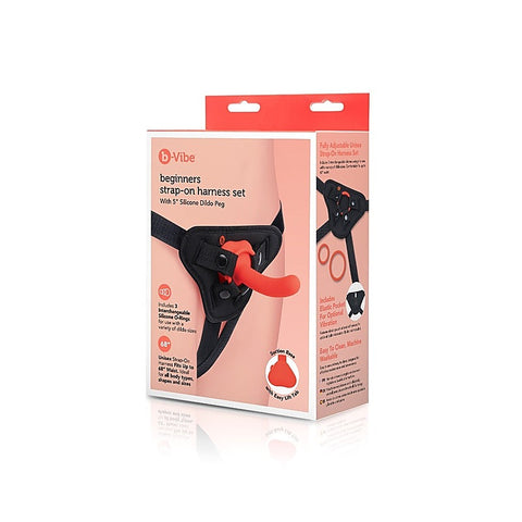 Beginners Strap-On Harness Set by B-Vibe - Strap On Sextoys
