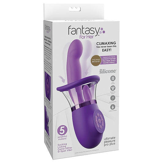 Fantasy for Her Ultimate Pleasure Pro Plus Rabbit Vibrator - Rabbit Vibrators
