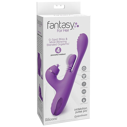 Fantasy for Her IntiMotion Pulse Pro Rabbit Massager - Rabbit Vibrators